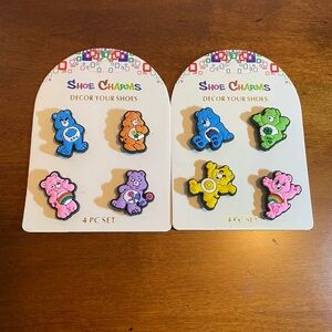 Shoe Charms. Care Bears. 8 Charms. New